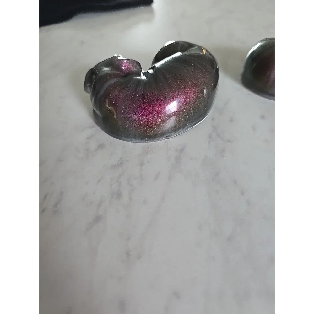 Handmade Resin Cat Dog Multi Colored Decoration Gift. 605